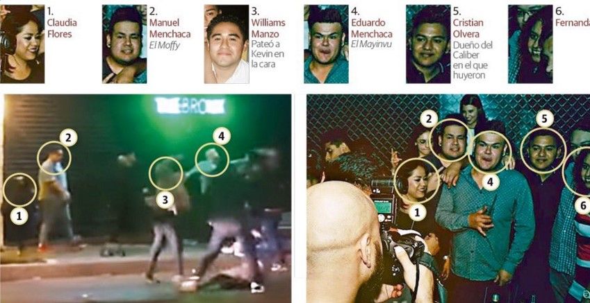 Identifican a agresores de joven en la Roma Norte - golpeadores-Roma-c4jimenez