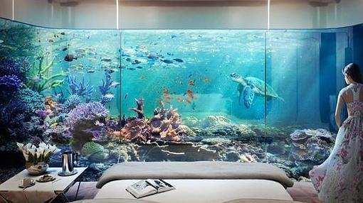 Las casas submarinas de Dubái - habitacion-marina2-510x286