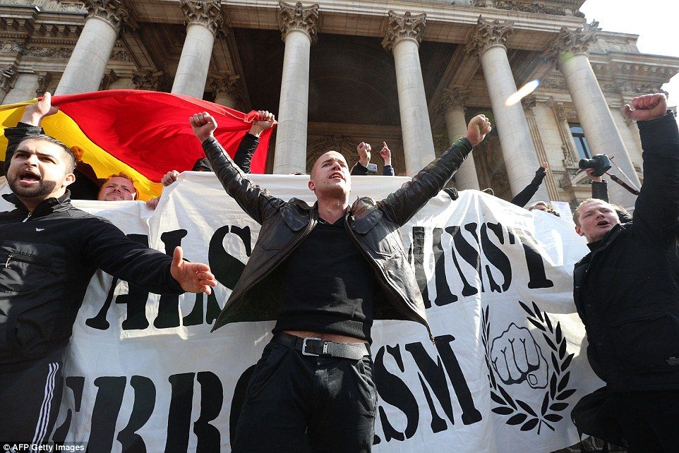 Disturbios durante manifestación en Bruselas