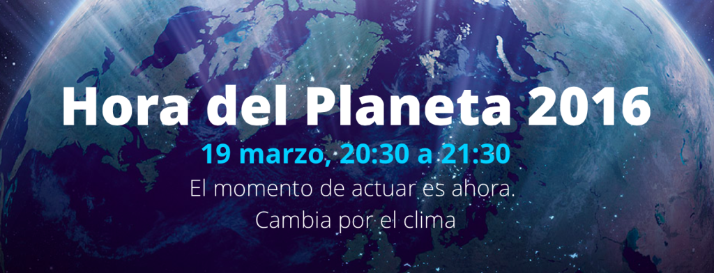 Este sábado es 'La Hora del Planeta' - hora-del-planeta-1024x392