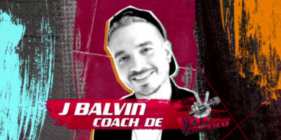 Anuncian a J Balvin como el tercer coach en “La Voz… México” Anuncian a J Balvin como el tercer coach en “La Voz… México”