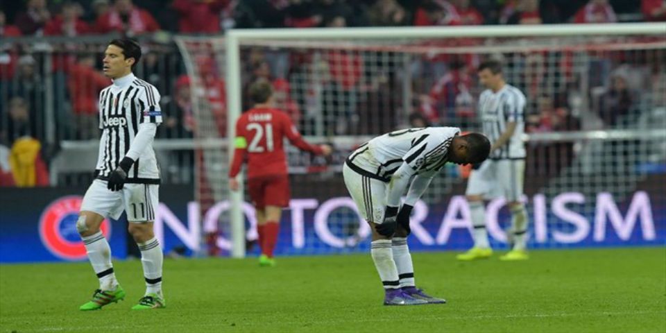 Juventus perdona al Bayern y termina eliminado