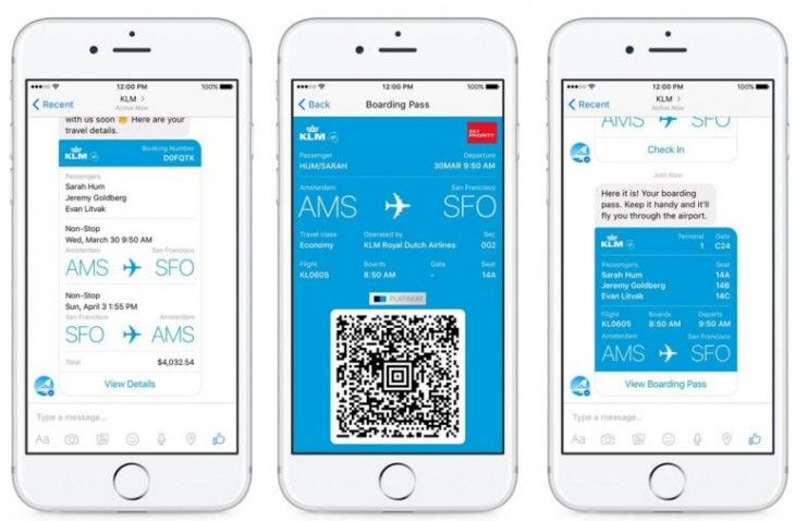 KLM atenderá a sus clientes a través de Messenger - klm