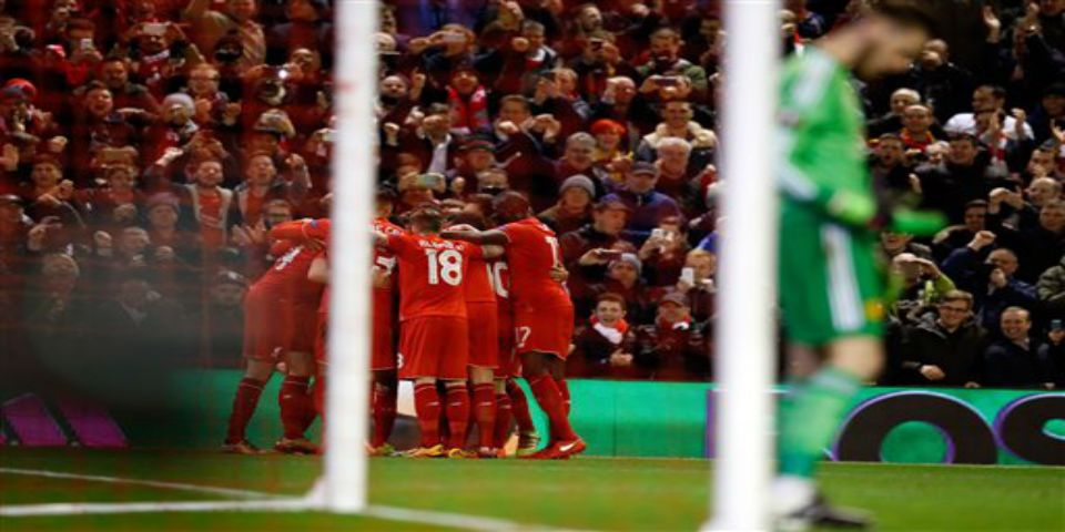 Liverpool vence al Manchester United en la Europa League Liverpool vence al Manchester United en la Europa League