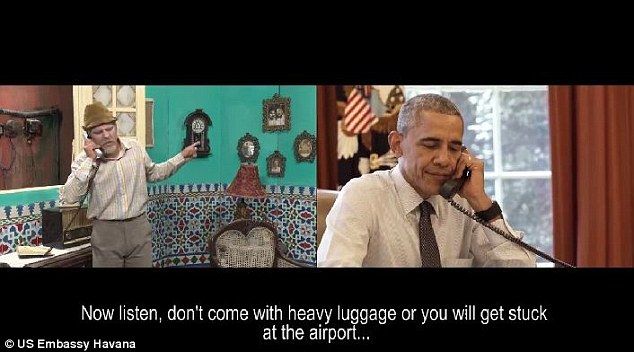 Obama bromea con comediante cubano - llamada3