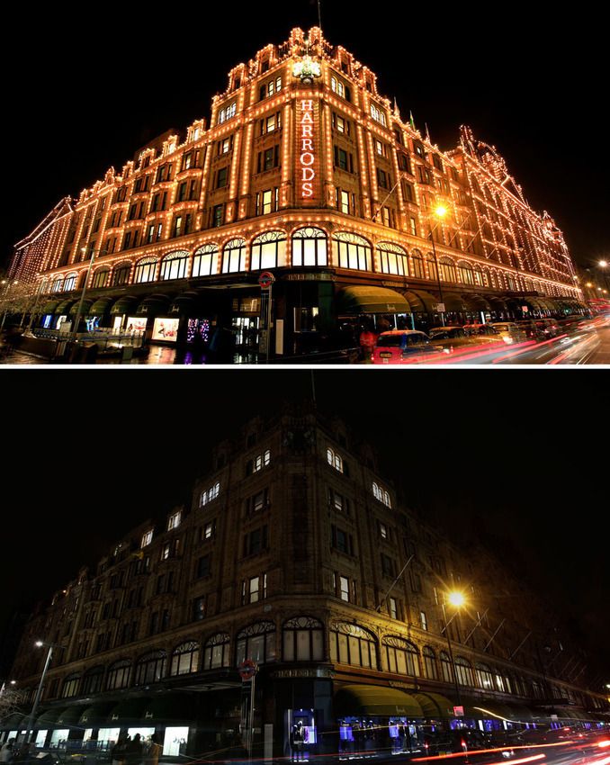 Edificios emblemáticos “apagan la luz" en La Hora del Planeta - londres-1