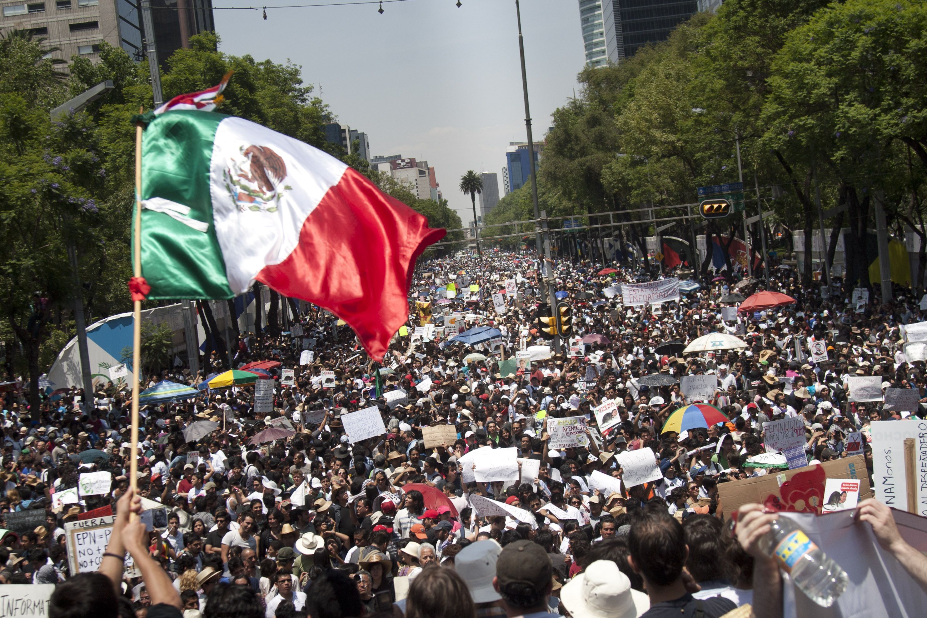 Se prevén tres marchas en la Ciudad de México este miércoles
