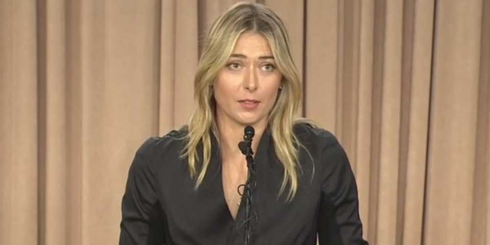 Maria Sharapova da positivo por doping