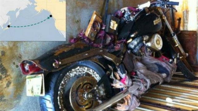 Cinco objetos japoneses que el tsunami de 2011 llevó hasta América - moto