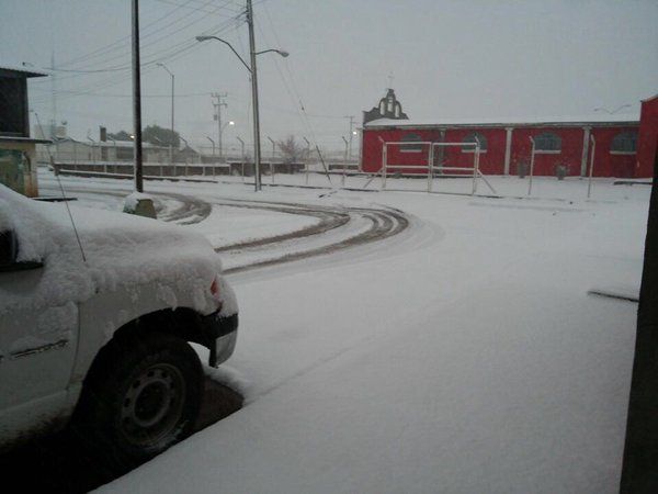 Nevadas en Chihuahua, Sonora, Zacatecas, y Nayarit - nevadas-Calvo-chihuahua