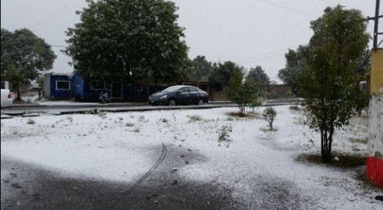 Nieva en Nayarit