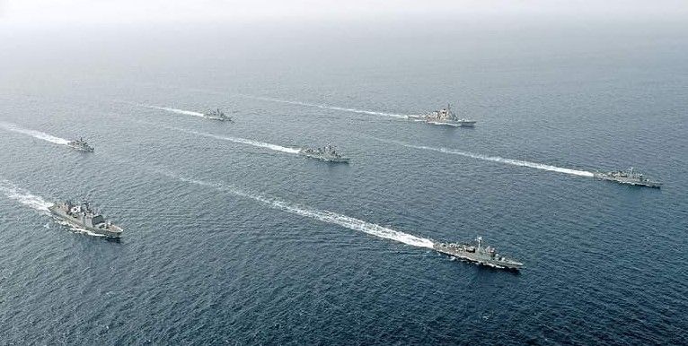 Realizan ejercicio conjunto contra Corea del Norte