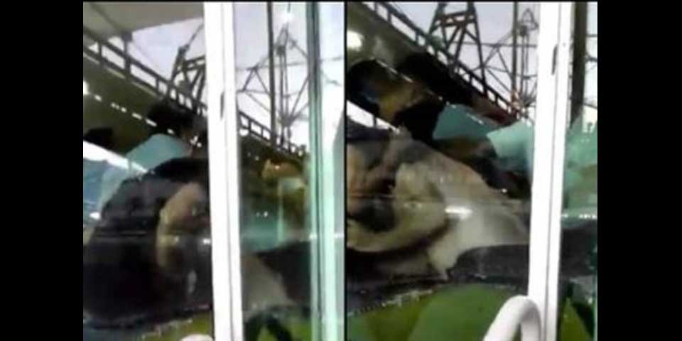 Video: directivos y futbolistas pelean durante un partido