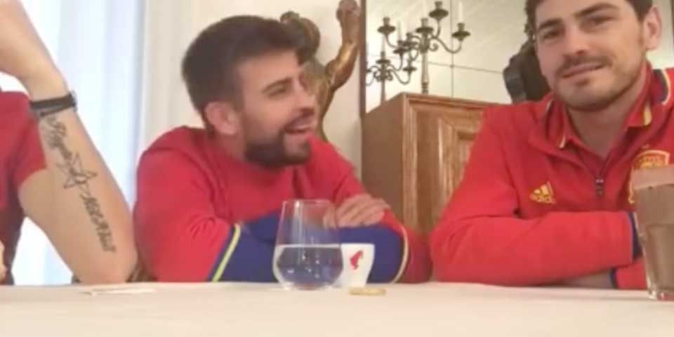 Iker Casillas desea suerte a México en nuevo Periscope de Piqué