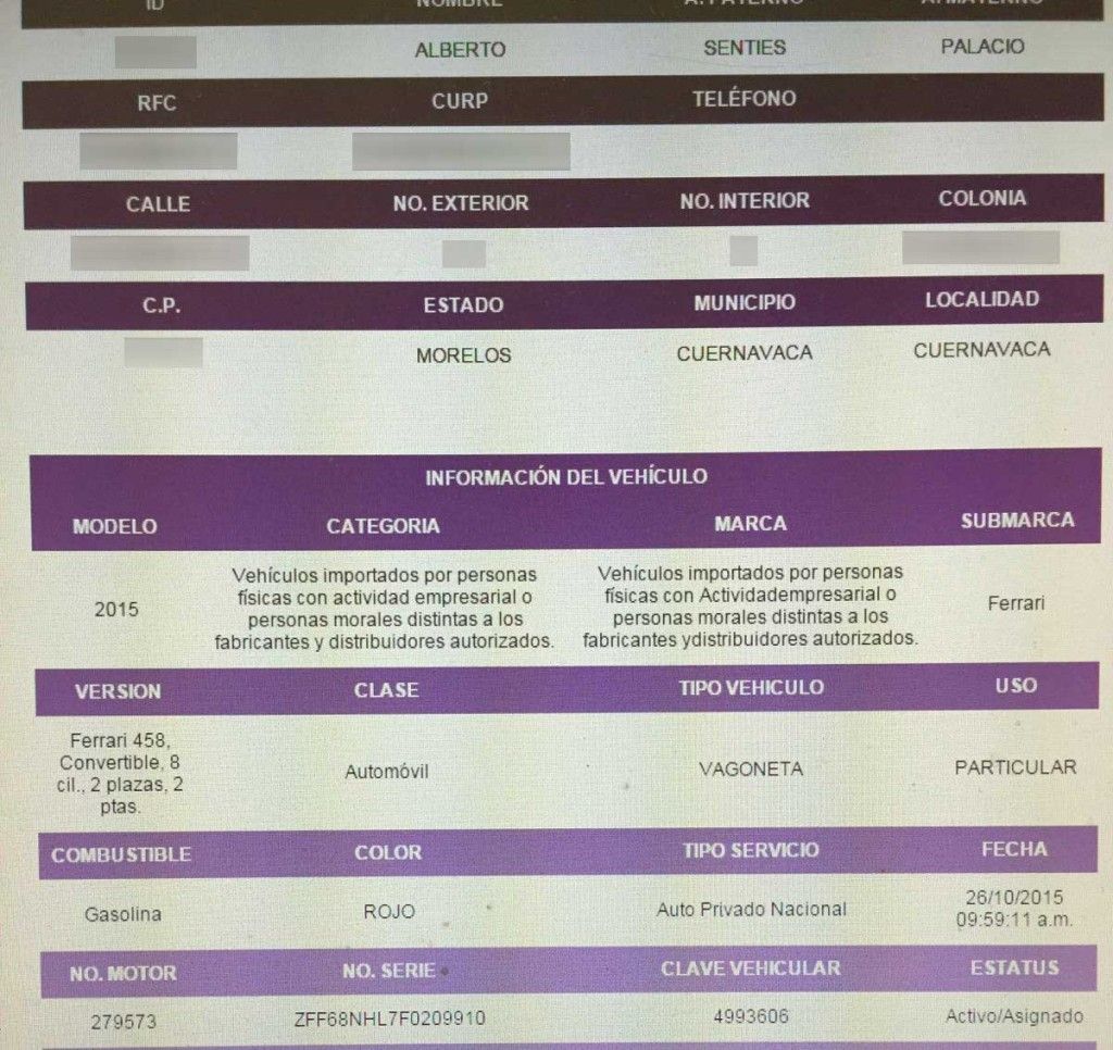 Video: Escoltas en Ferrari agreden a conductor en Viaducto Tlalpan - propietario-ferrari-1024x966