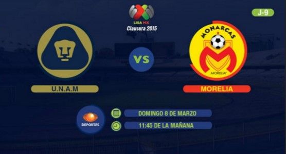 Cambia de horario partido Pumas vs Morelia - pumas__4