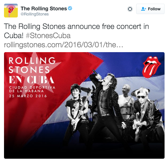 The Rolling Stones anuncian histórico concierto en Cuba - rolling-stones-cuba