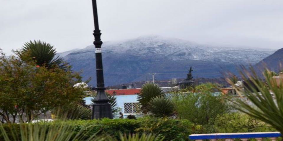 Tormenta invernal provoca nevada en Saltillo