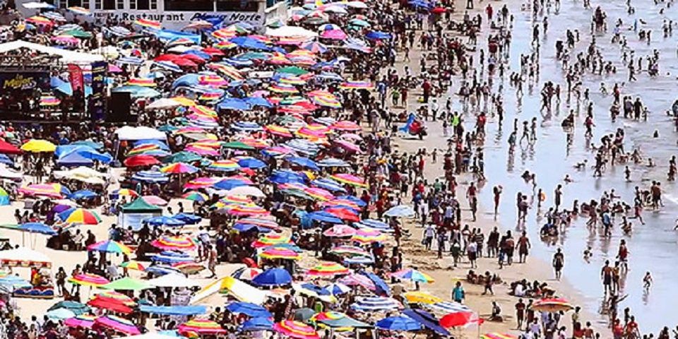 Reportan más 90 por ciento de ocupación en playas mexicanas