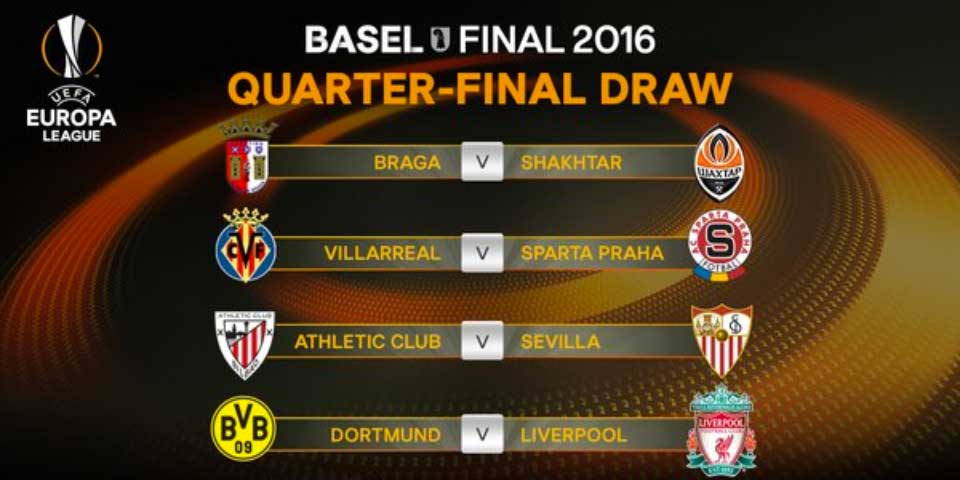 Klopp vuelve a Dortmund en cuartos de la Europa League