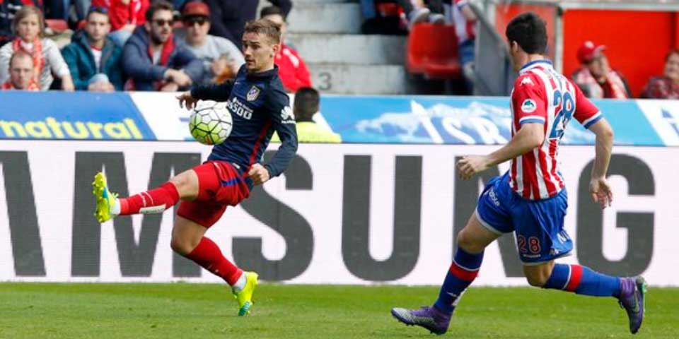 Sporting sorprende y derrota al Atlético de Madrid Sporting sorprende y derrota al Atlético de Madrid