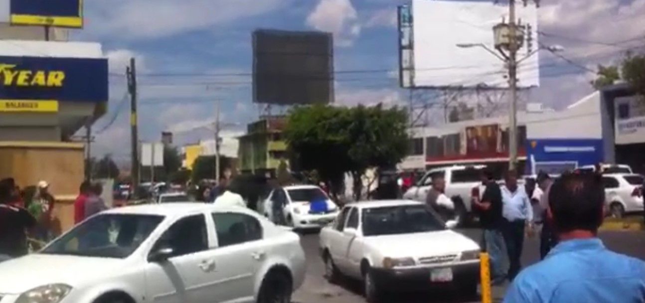 Agentes frustran asalto en San Luis Potosí