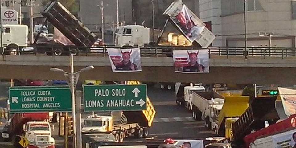 Termina bloqueo en Interlomas