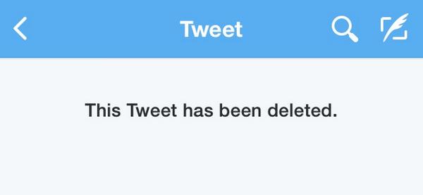 Los 10 tuits más importantes de la historia de Twitter - tuit-borrado