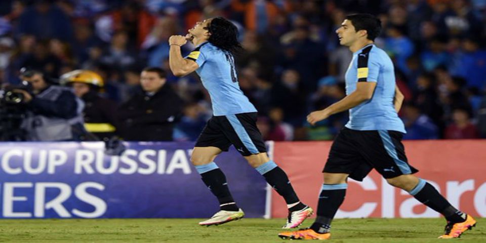 Uruguay asume liderato de las eliminatorias sudamericanas