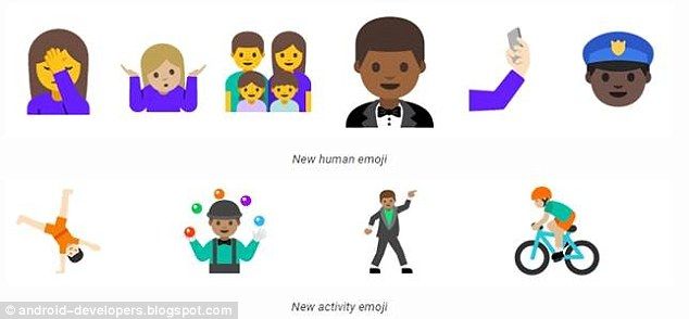 Android rediseña emojis en actualización - 332F1D6D00000578-0-image-a-1_1460656734784