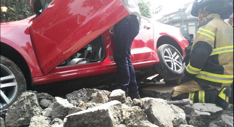 Conductor atropella a mujer en la colonia Juárez - @@@@@@@@@@@@@@@@@@