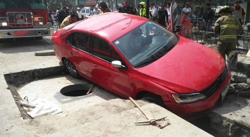 Conductor atropella a mujer en la colonia Juárez - @@@@@@@@@@@@@@@@@@@