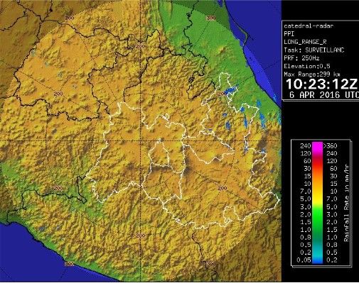 Entra nuevo frente frío al país - @@@RadarClima