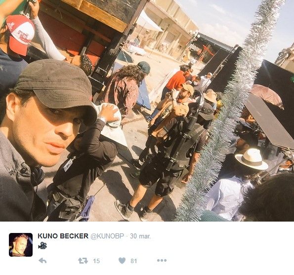 Pierde Kuno Becker visibilidad en un ojo - @Kuno