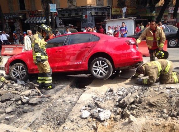 Conductor atropella a mujer en la colonia Juárez - @NTelevisa_com1