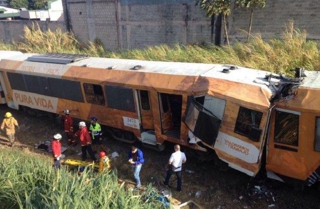 Choque de trenes deja 245 heridos en Costa Rica - @NoticiasVenezue