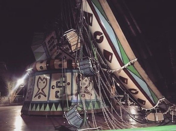 Juego mecánico se desploma y deja 12 heridos en Tijuana - @Twitter1