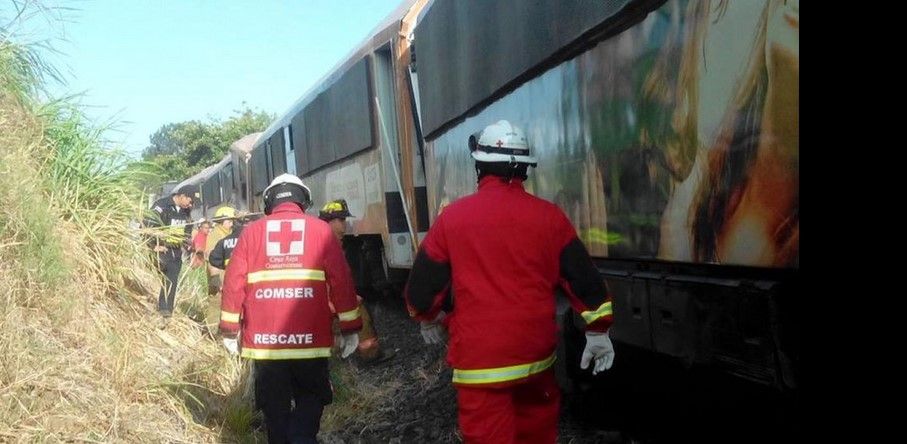 Choque de trenes deja 245 heridos en Costa Rica - @UniNoticas