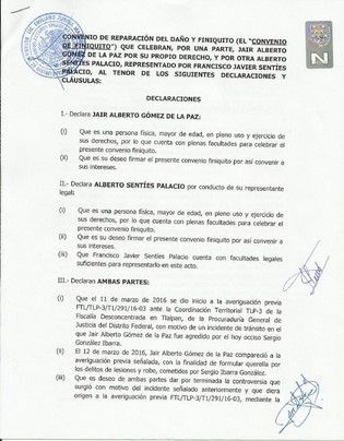 Dueño del Ferrari firma acuerdo por reparación de daños - @acuerdo-de-perdon-entre-Lord-Ferrari-y-Jair