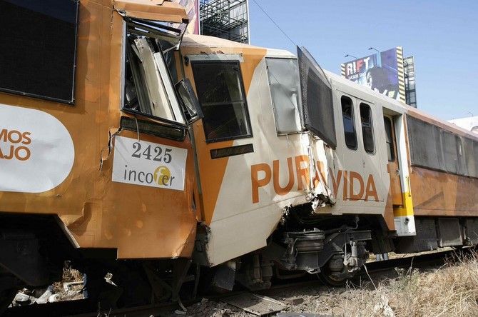 Choque de trenes deja 245 heridos en Costa Rica - @prensa_libre