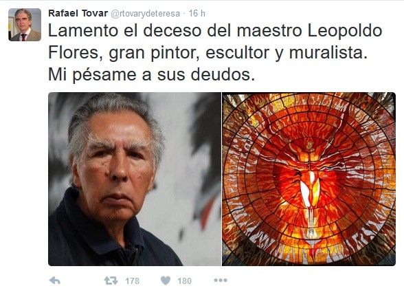 Muere Leopoldo Flores, creador de Cosmovitral de Toluca - @rtovarydeteresa