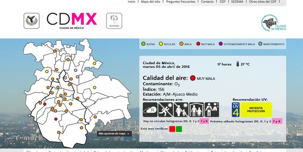 Este miércoles no circulan vehículos con engomado rojo y azul - Aire
