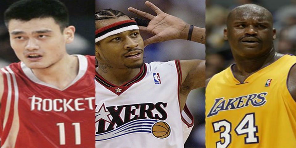 Shaq, Iverson y Yao Ming al Salón de la Fama de la NBA Shaq, Iverson y Yao Ming al Salón de la Fama de la NBA