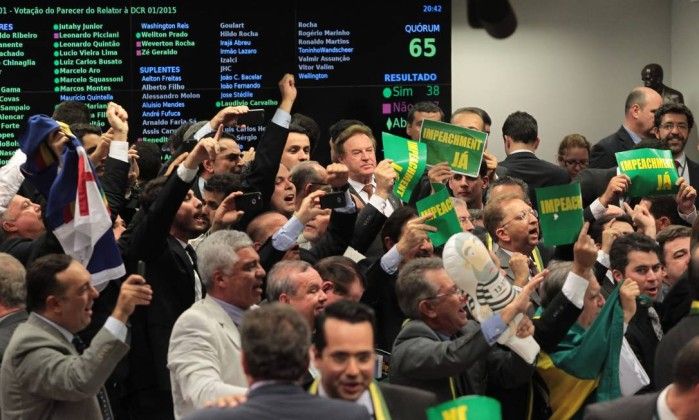 Aprueban jucio político contra Dilma Rousseff - BRasil-Dilma-Congreso