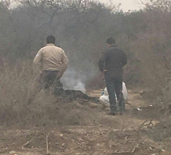 Encuentran dos cuerpos calcinados en García - Calcinados-Foto-de-Scoopnest