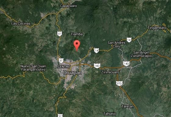 Incendio en Uruapan devasta al menos 100 hectáreas - Cerro-de-la-cruz