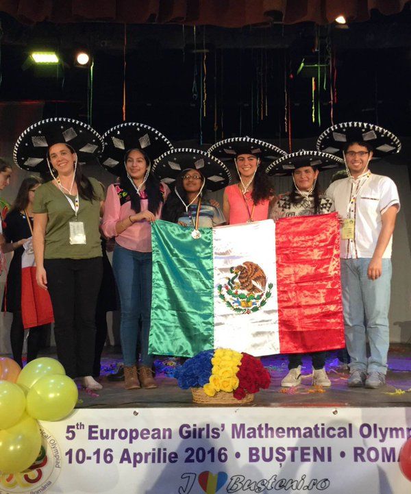 Mexicana gana medalla de oro en olimpiada de matemáticas en Europa - CgML5dAUsAAAMia