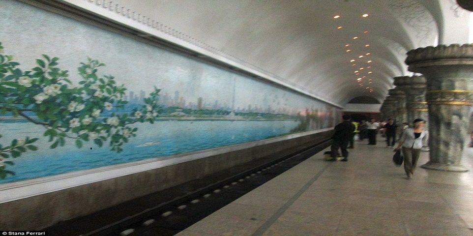Galería: el metro de Corea del Norte