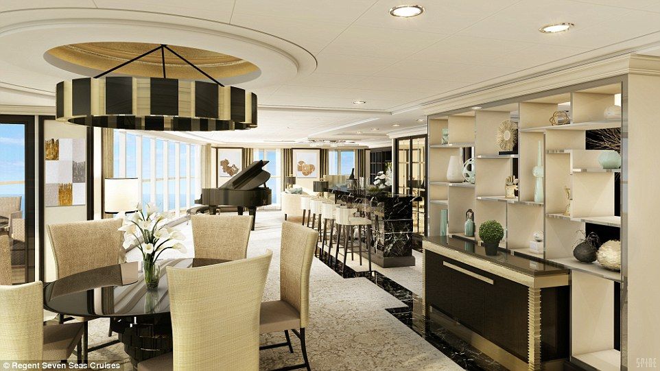Galería: las habitaciones del crucero más lujoso del mundo - Crucero-14
