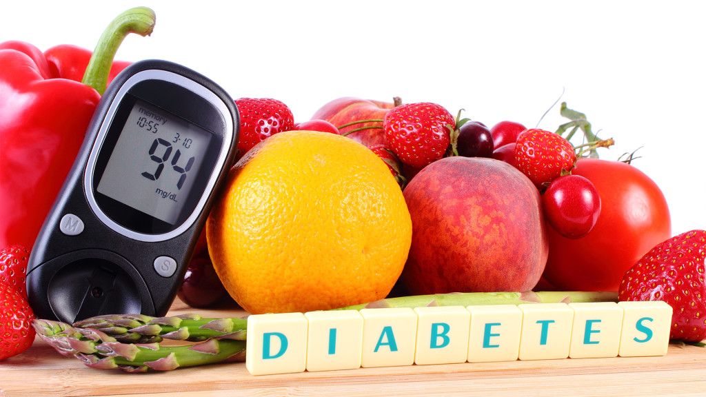 Cambios en estilo de vida reducen probabilidad de diabetes - Diabetes-Frutas-1024x576